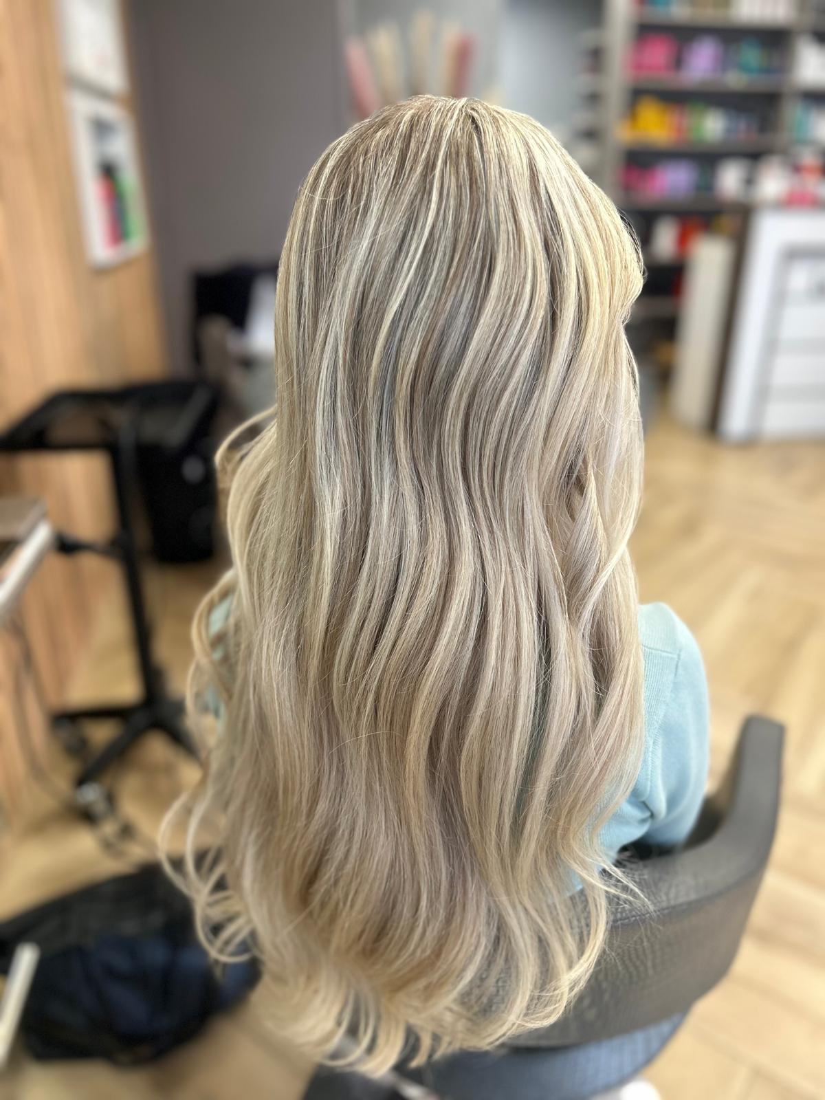 Ash Blonde Highlights